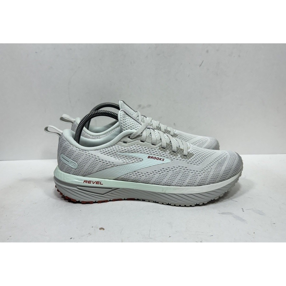 Brooks Revel 6 Gray Running Shoes 1203861B459 Women's Size 10 Shoes